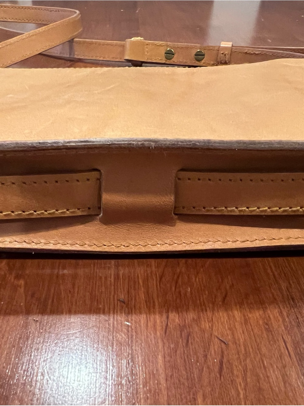 Madewell Tan Leather Crossbody with Adjustable Strap - Picture 7 of 7